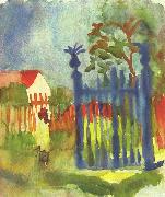 August Macke, Gartentor